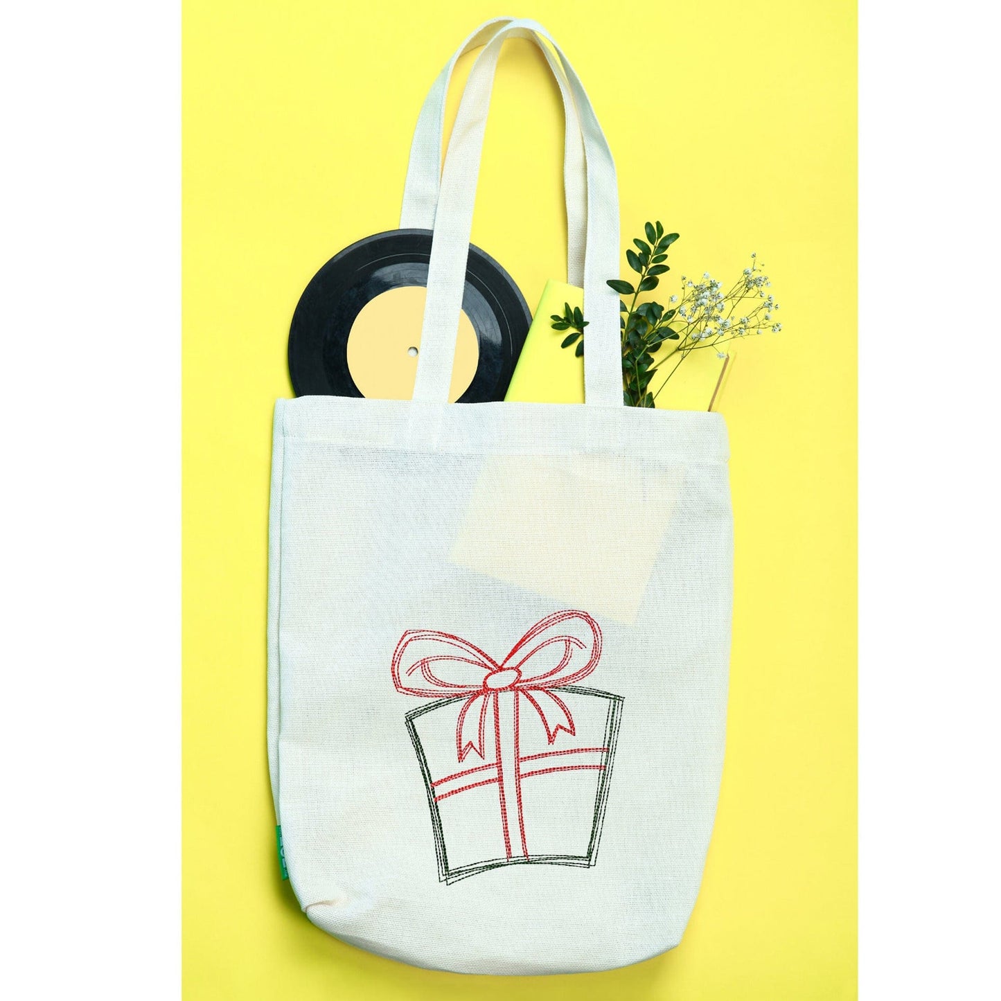 Present - Embroidery design