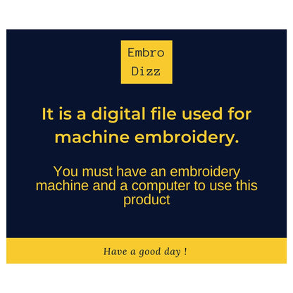 Wreath - Embroidery design