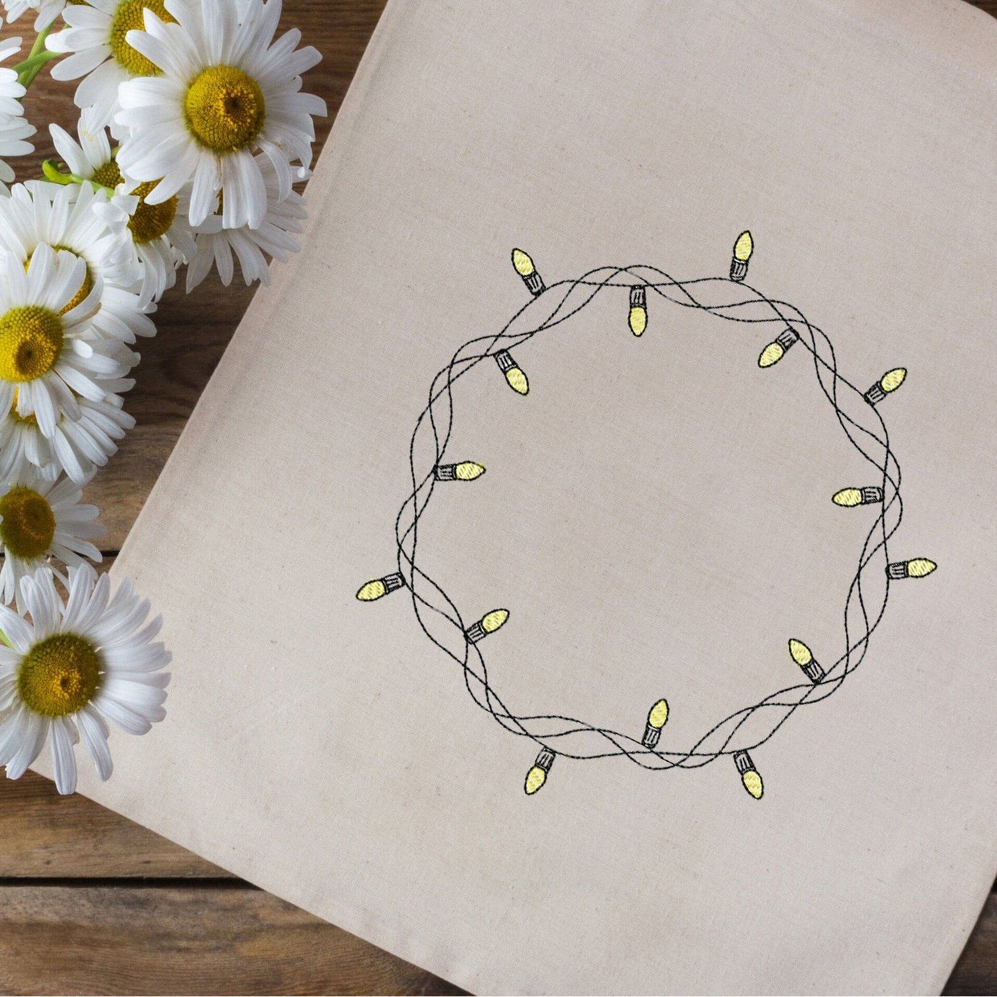 Wreath - Embroidery design