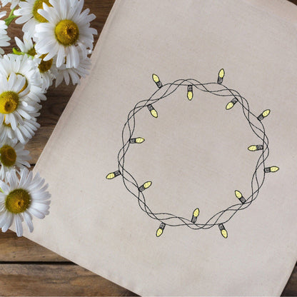 Wreath - Embroidery design