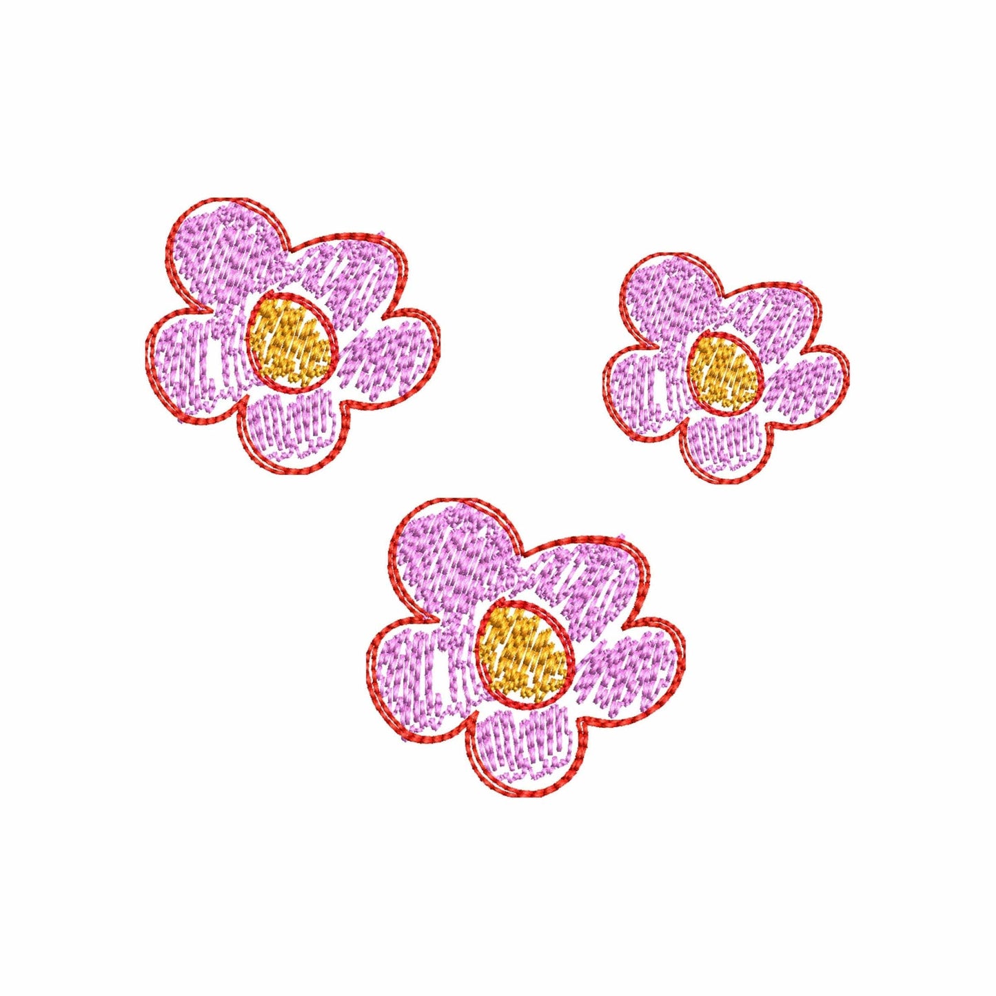 Flower Mini - Embroidery design
