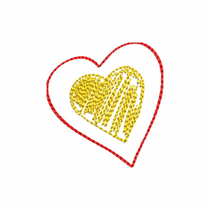Heart Mini - Embroidery design