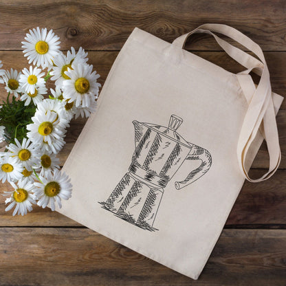 Coffee pot - Embroidery design