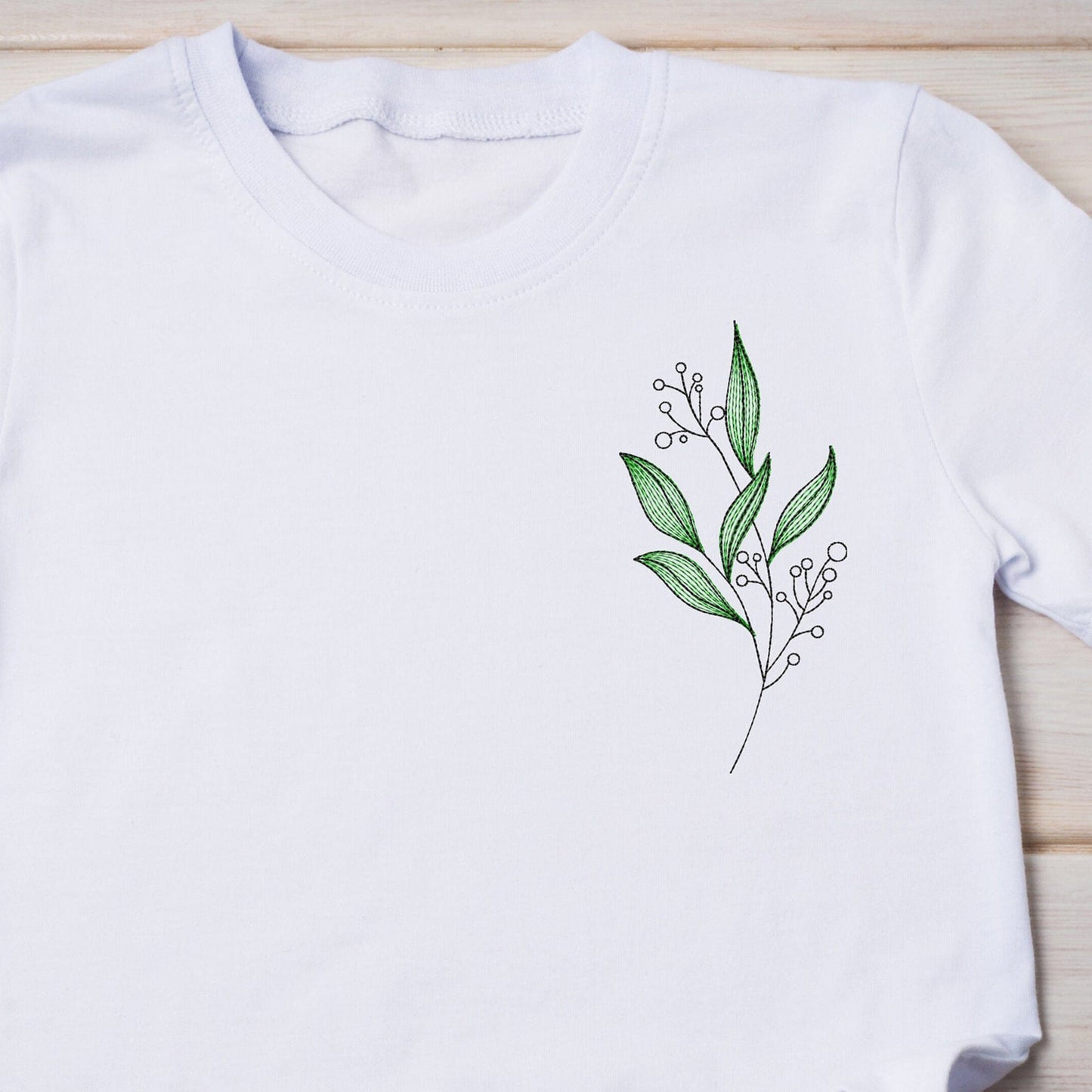 8 Floral embroidery designs bundle