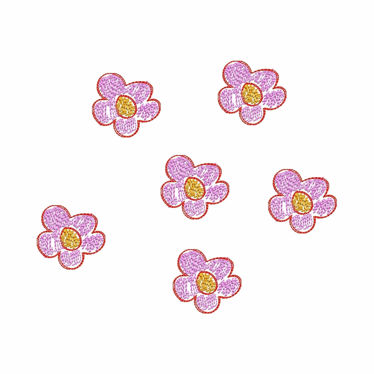 Flower Mini - Embroidery design