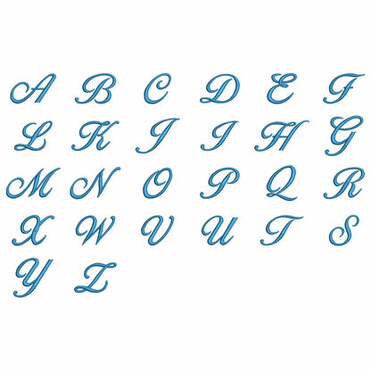 Melody - Embroidery font