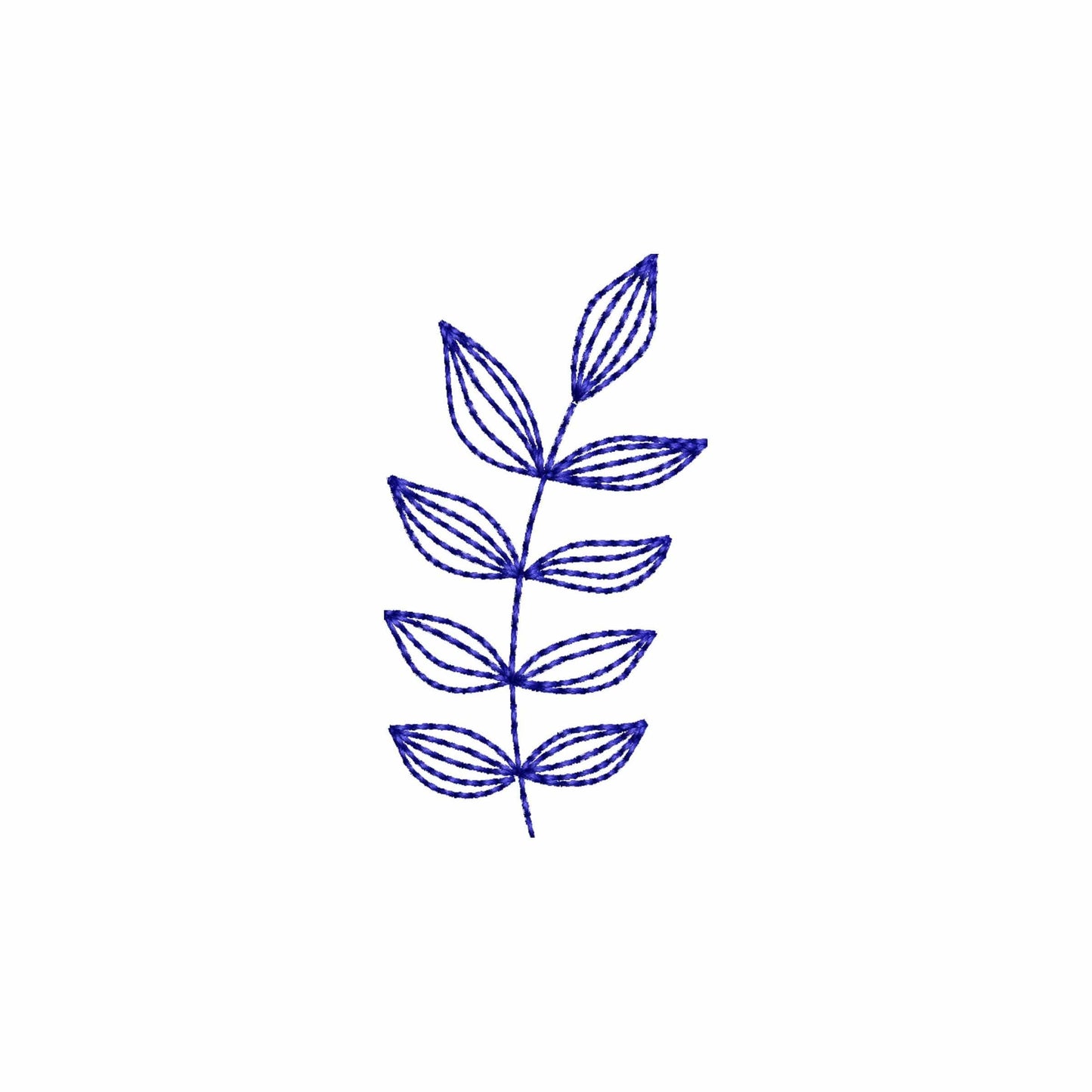 Leaf Mini - Embroidery design