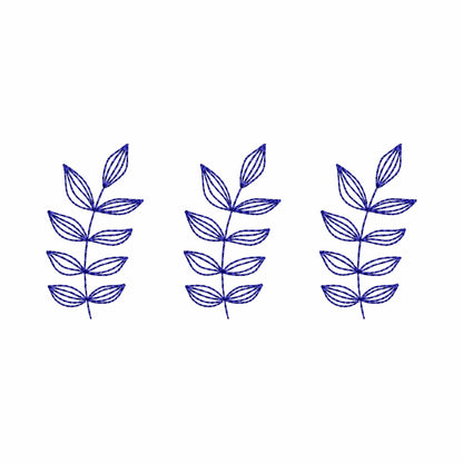 Leaf Mini - Embroidery design