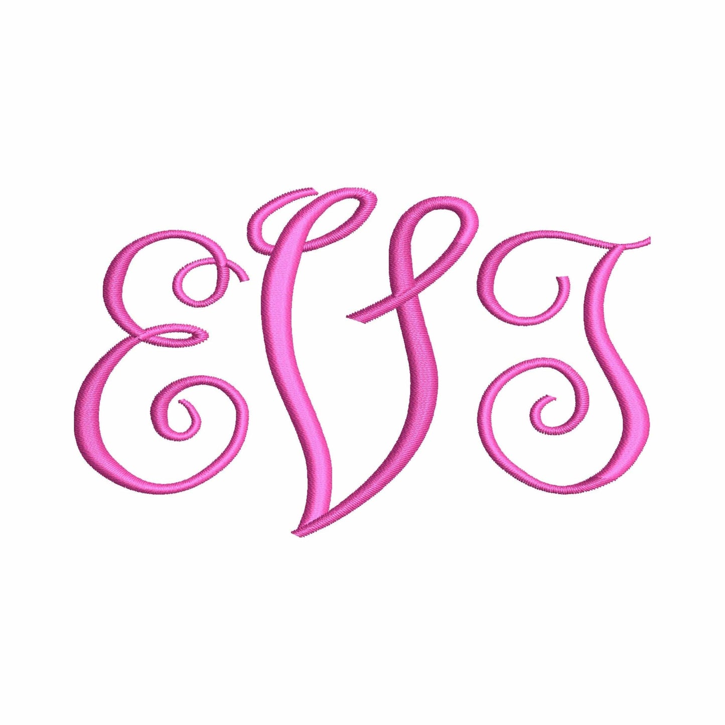 Monogram Embroidery font
