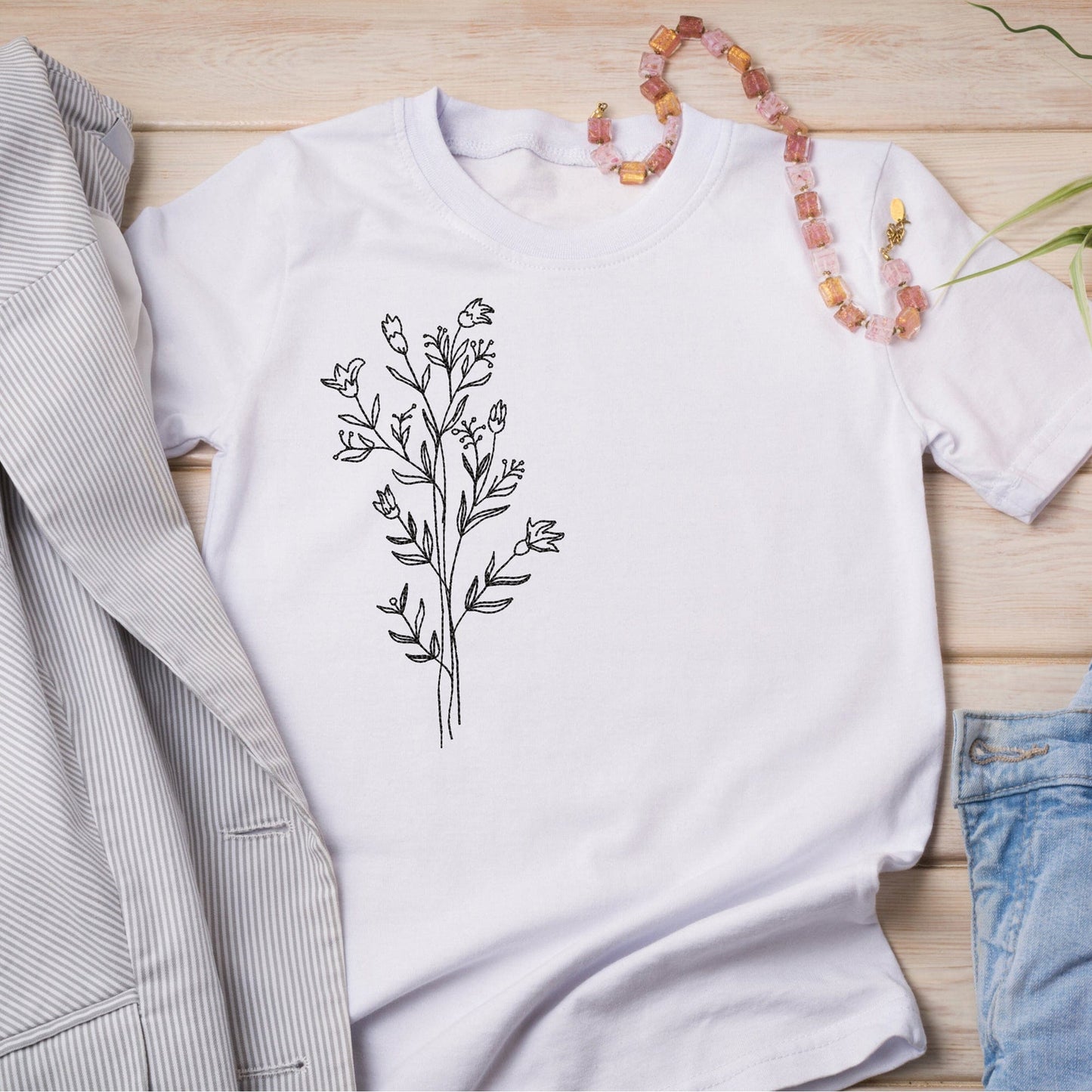 Wild flower - Embroidery design