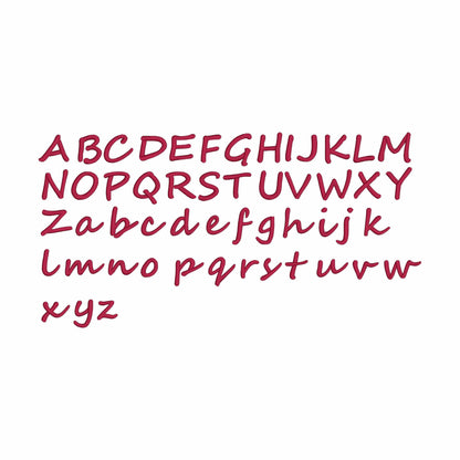 Brady - Embroidery font
