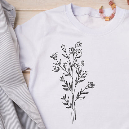Wild flower - Embroidery design