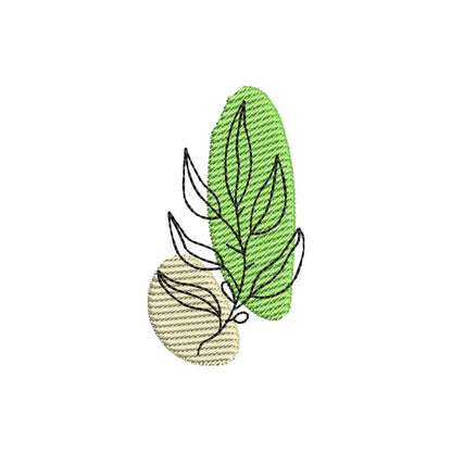 Floral mini - Embroidery design