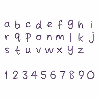 Bessie - Embroidery font