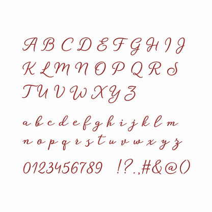 Perfect - Embroidery font
