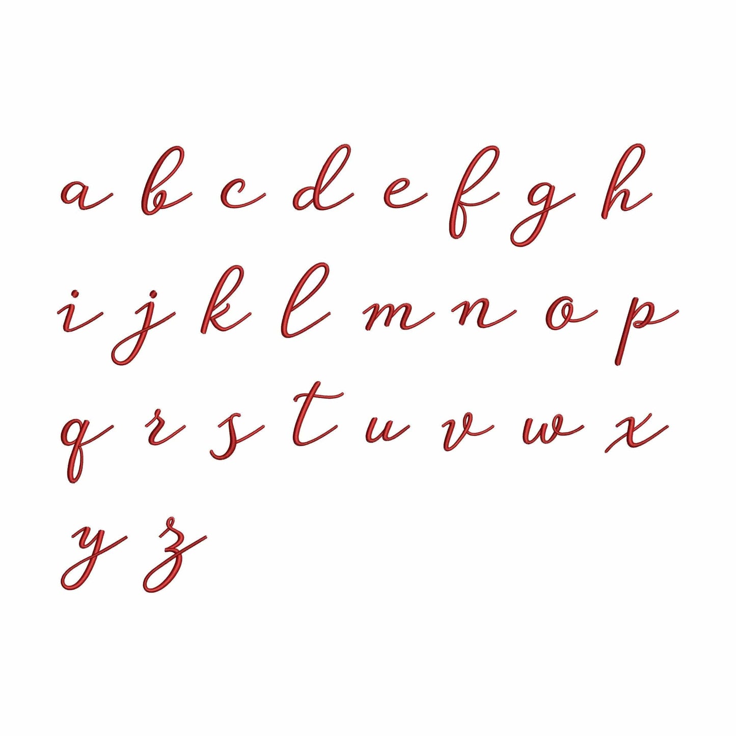 Perfect - Embroidery font