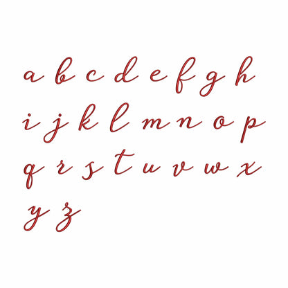 Perfect - Embroidery font