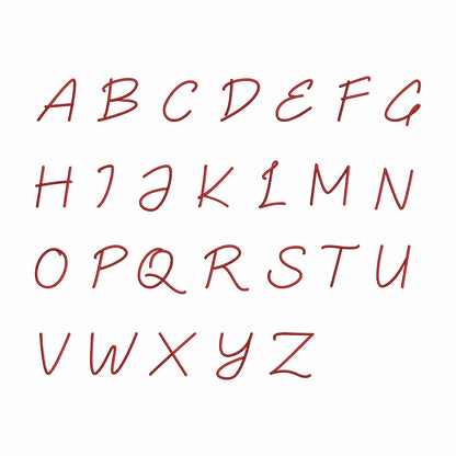 Dalla - Embroidery font