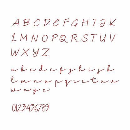 Dalla - Embroidery font