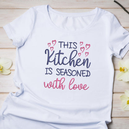 8 Kitchen embroidery designs bundle