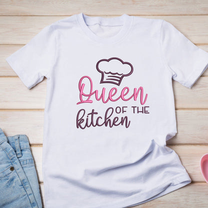 Queen of the kitchen - Embroidery design