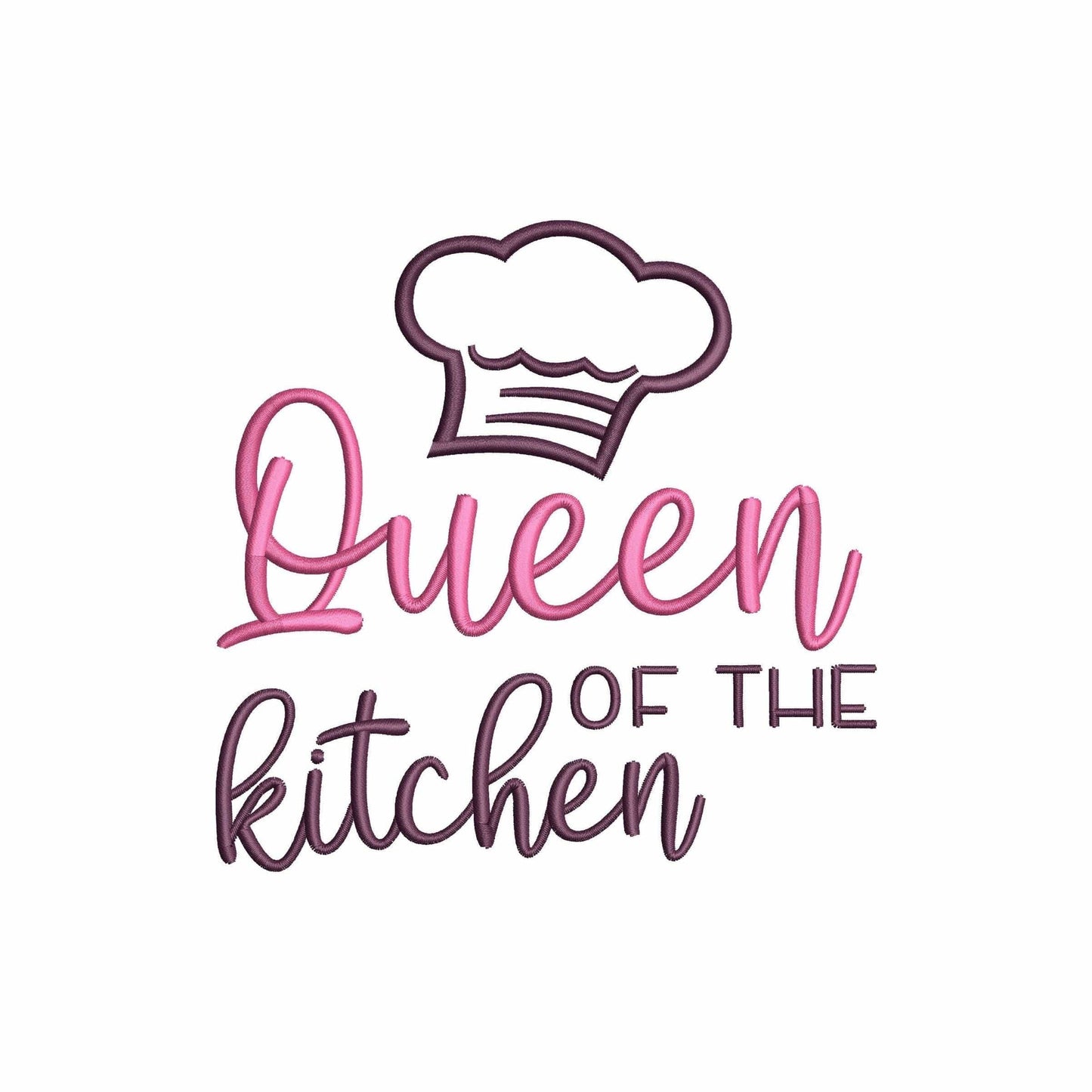 Queen of the kitchen - Embroidery design