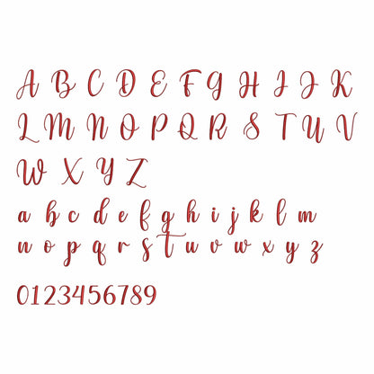 Happy Day - Embroidery font