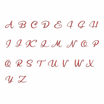 Hanna - Embroidery font