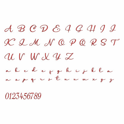 Hanna - Embroidery font