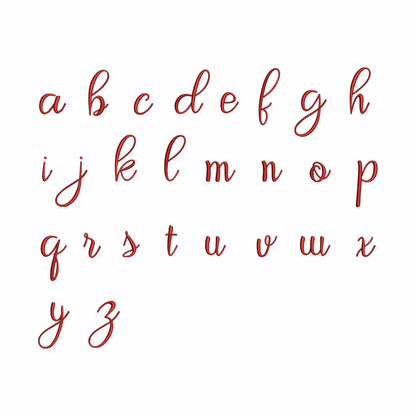 Bright - Embroidery font