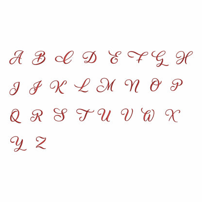 Holly - Сursive embroidery font