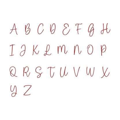 Crazy Day - Embroidery font