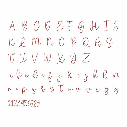 Crazy Day - Embroidery font