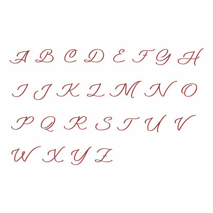 Karen - Embroidery font