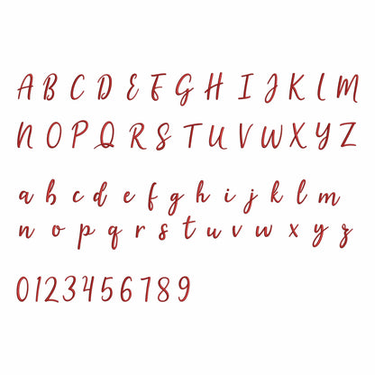 Hello - Embroidery font