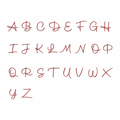 Monica - Embroidery font
