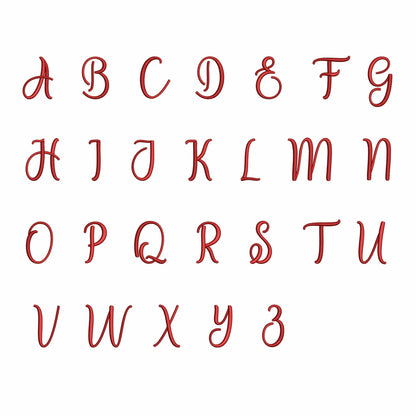 Sweet - Embroidery font