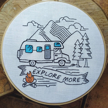 Explore more - Embroidery design