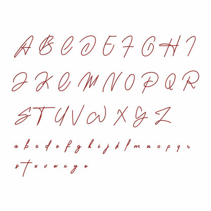 Sarah - Embroidery font