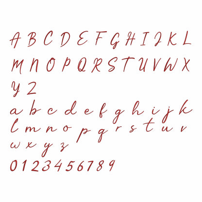 Babe - Embroidery font