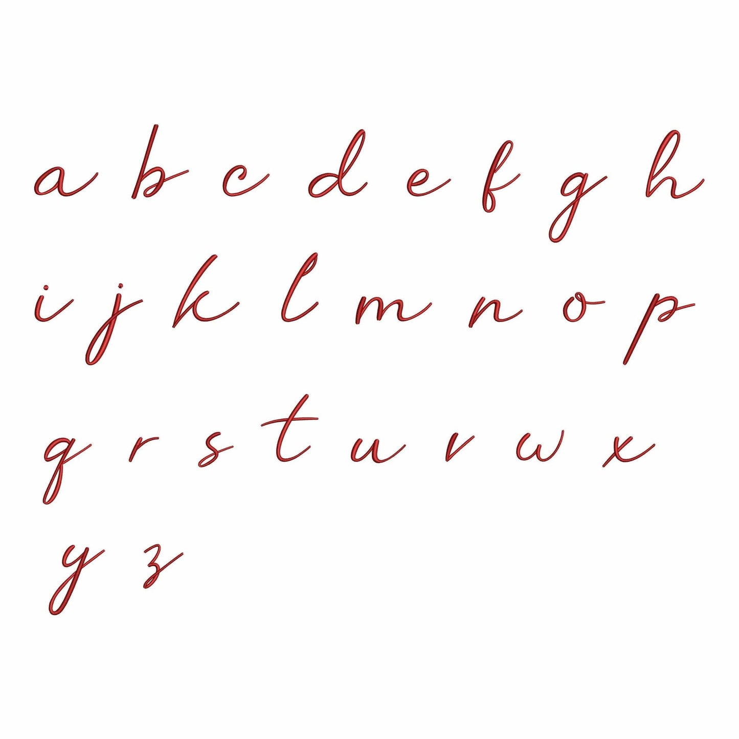 Babe - Embroidery font