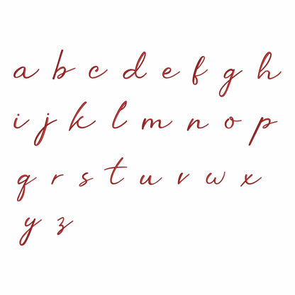 Babe - Embroidery font
