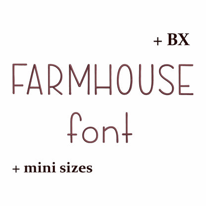2 Duo embroidery font bundle