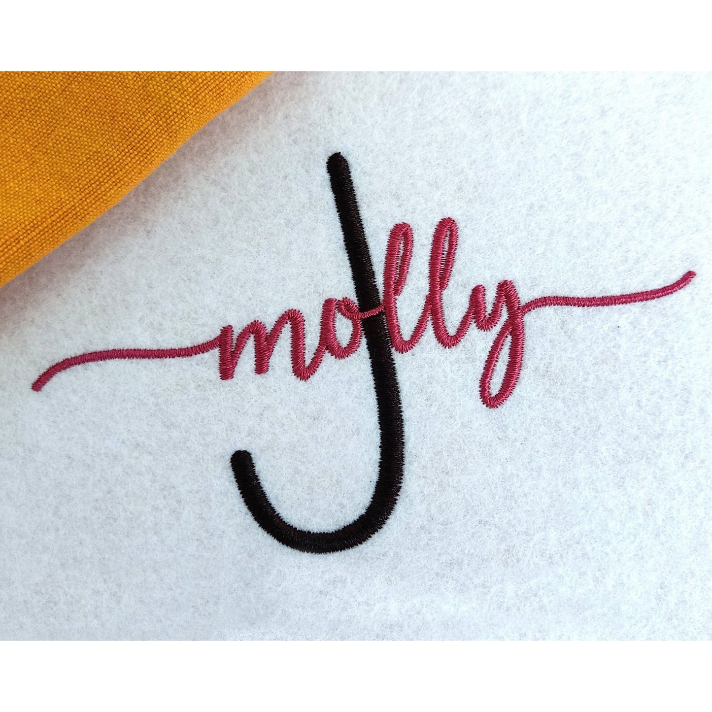 2 Duo embroidery font bundle