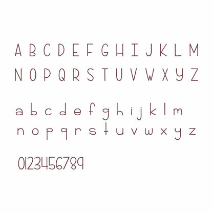 2 Duo embroidery font bundle