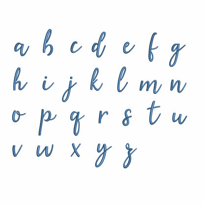 Stars - Embroidery font