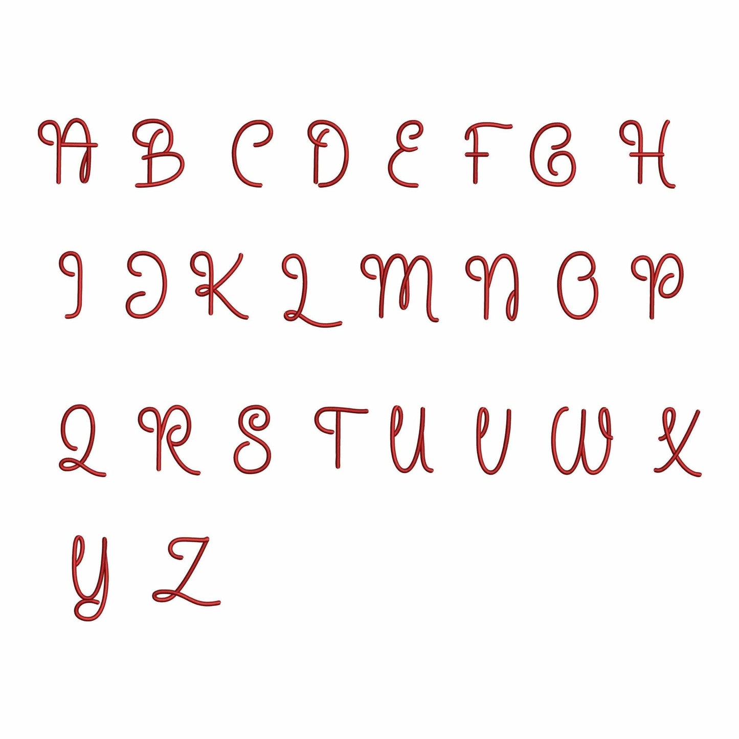 Candy - Kids embroidery font