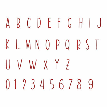 Florance - Farmhouse embroidery font