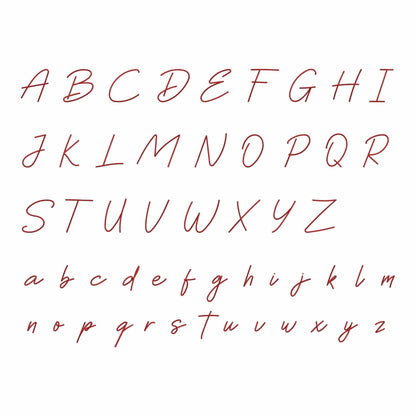 Daisy - Boho embroidery font