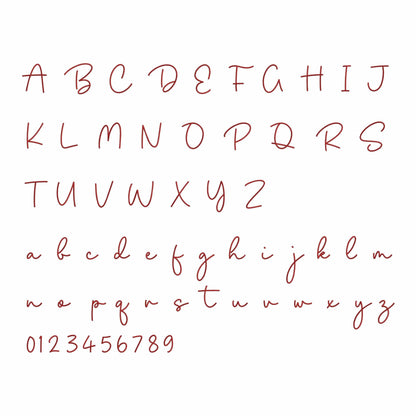 Helena - Embroidery font